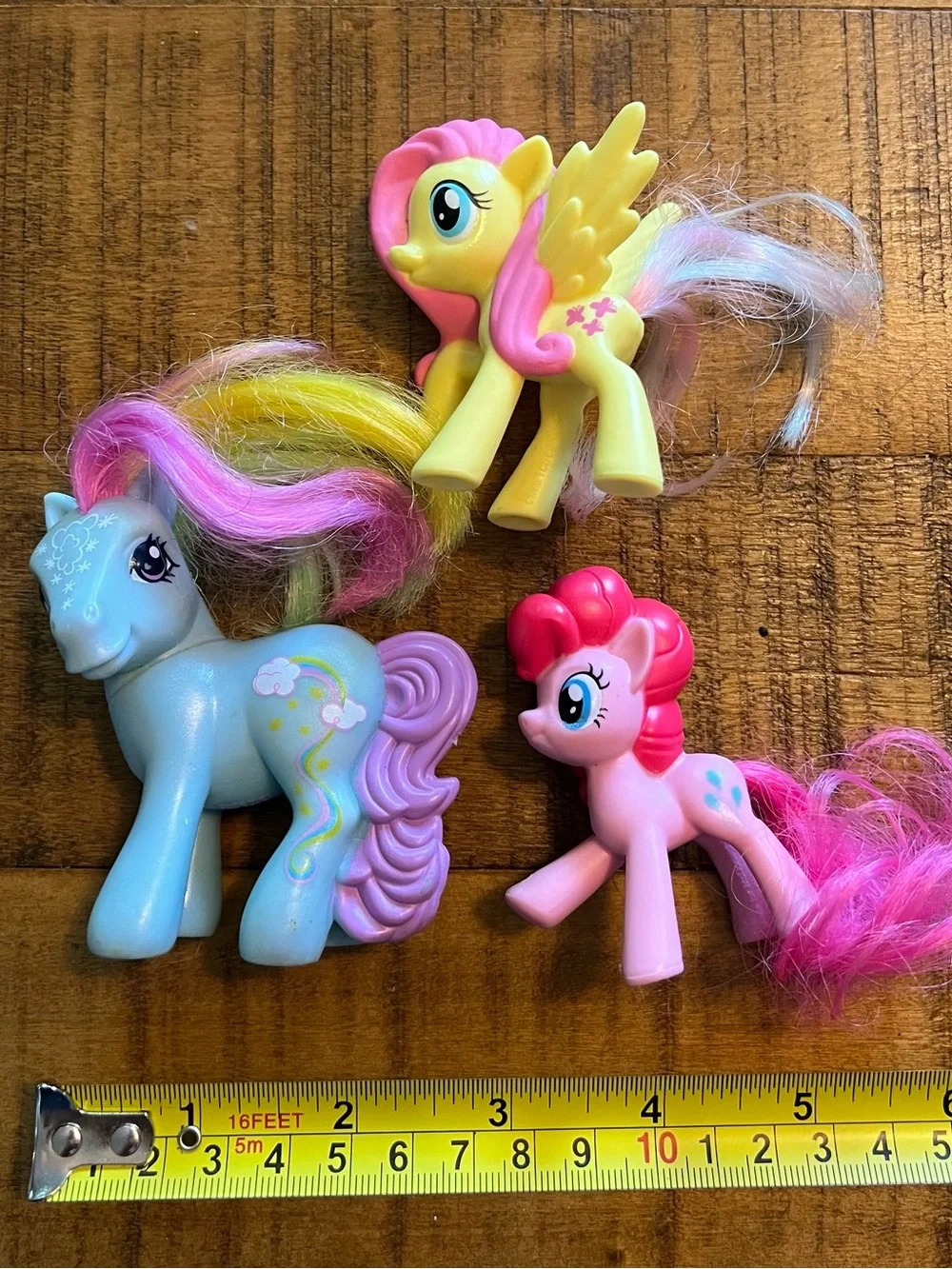 My Little Pony Rainbow Dash 2008 Fluttershy 2018 Pinkie Pie McDonald’s Figure